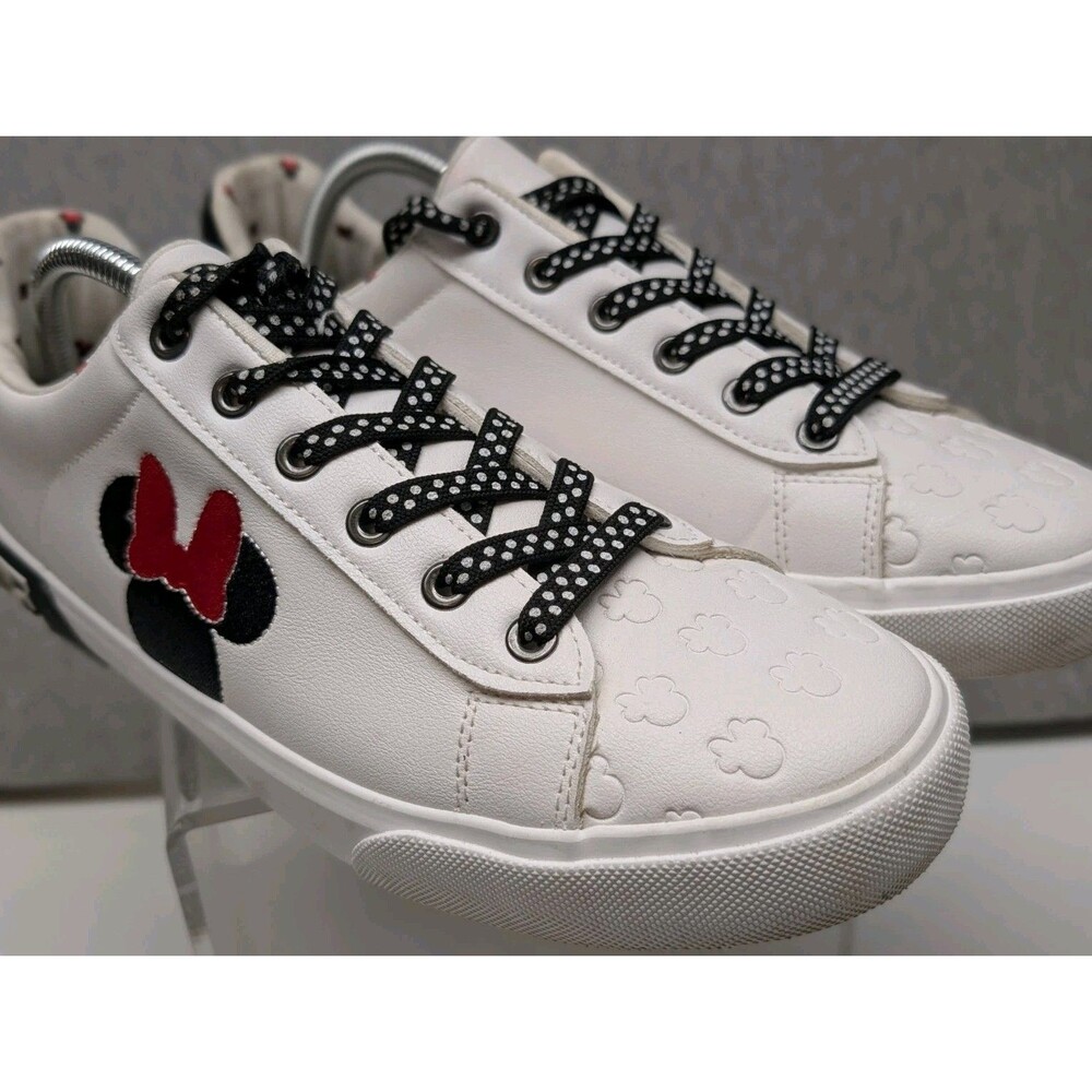 Women’s Disney Minnie Mouse Womens Low-top Court Sneaker without box Size 10